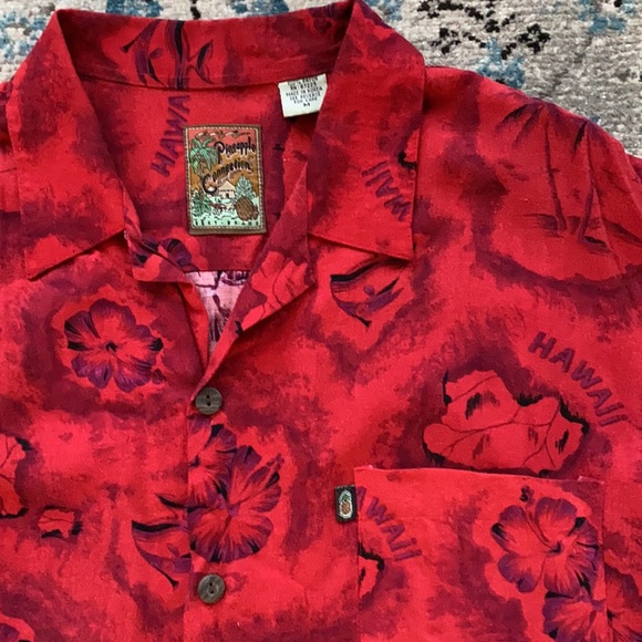 🌴❤️ Hawaii print Hawaiian shirt in medium - Picture 2 of 5